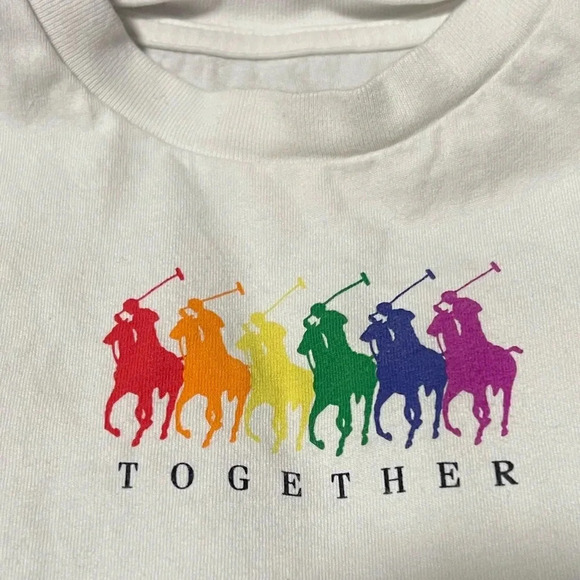 Ralph Lauren 24 Months Pride Jersey Cotton Tee - Picture 5 of 5